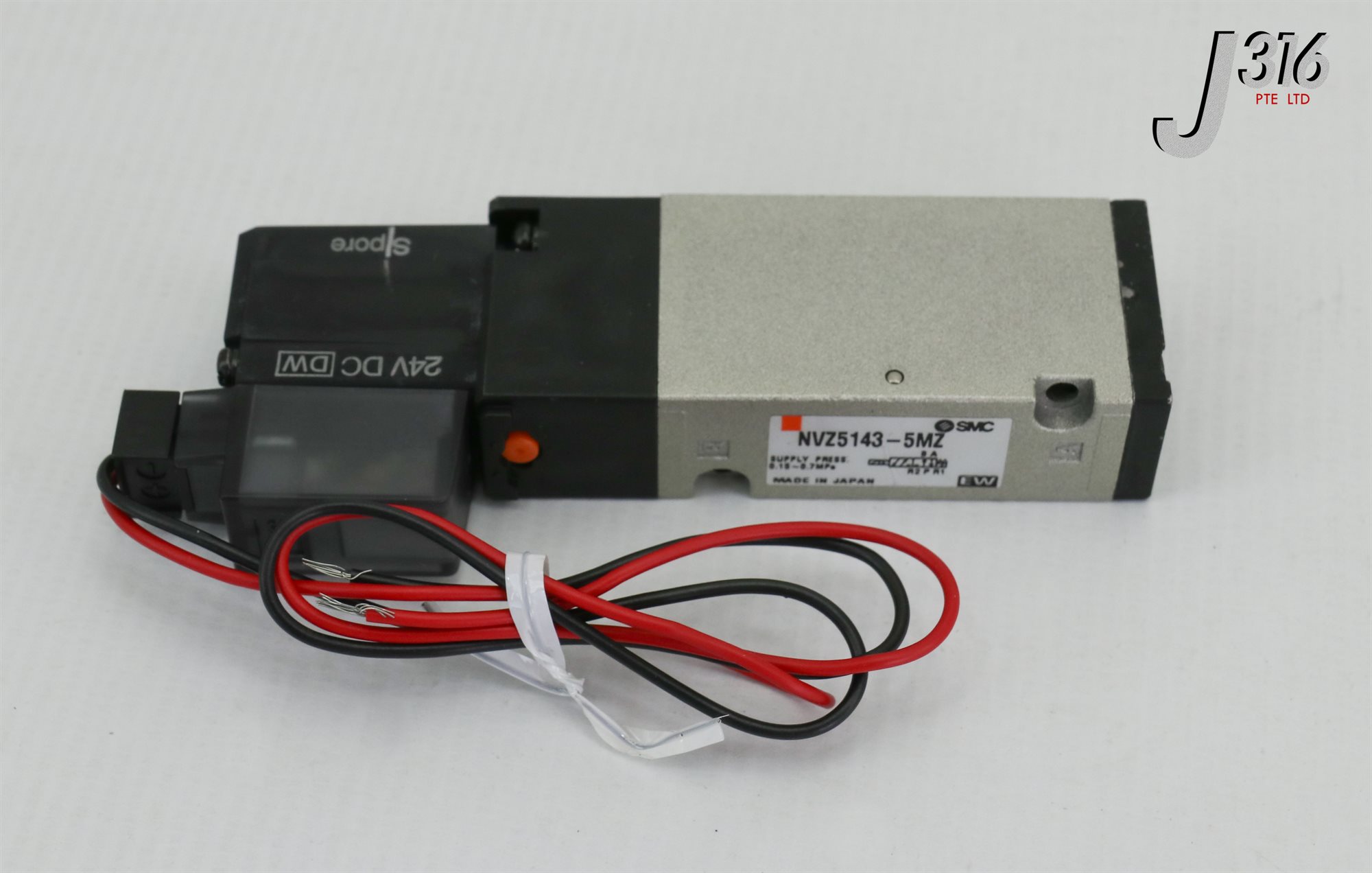 24616 SMC PNEUMATIC SOLENOID VALVE (NEW) NVZ5143-5MZ | eBay